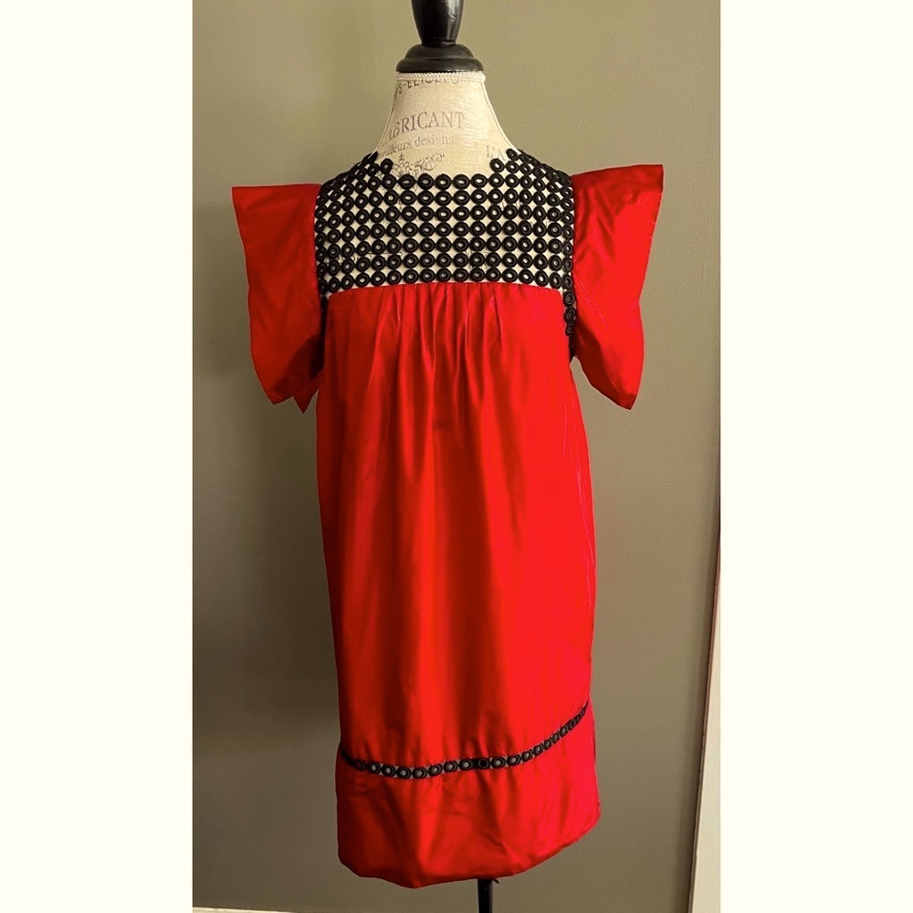 Isabella Tomchi red mini dress